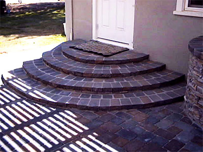 Paver Steps, Clovis, CA