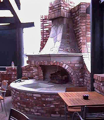 Outdoor Fireplace, Madera, CA