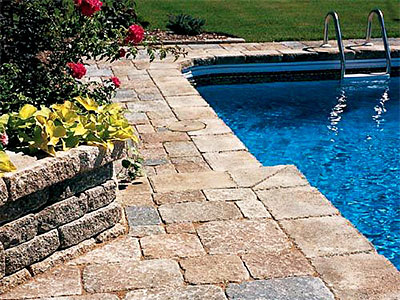 Pool Deck Pavers, Madera, CA