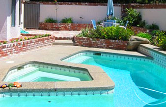 Pool Deck Pavers, Fresno, CA